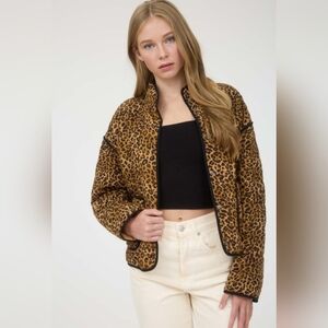 Leopard Print Women's Jacket